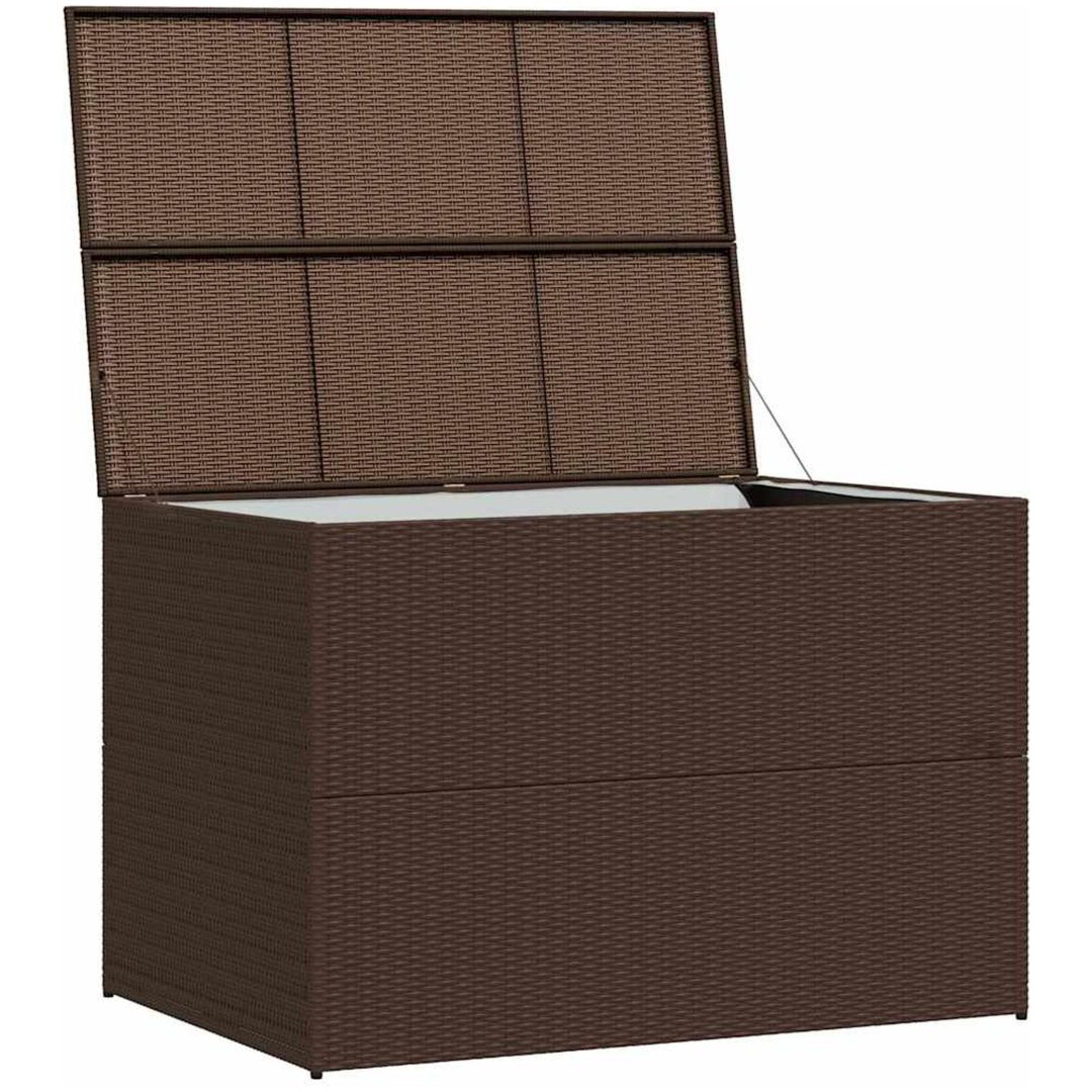 Dynbox 150x100x100 cm konstrotting brun vidaXL – bild 5