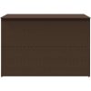 Dynbox 150x100x100 cm konstrotting brun vidaXL – miniatyr 6