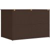 Dynbox 150x100x100 cm konstrotting brun vidaXL – miniatyr 8