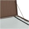 Dynbox 150x100x100 cm konstrotting brun vidaXL – miniatyr 10