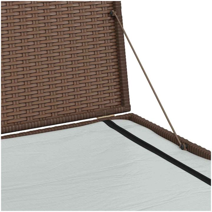 Dynbox 150x100x100 cm konstrotting brun vidaXL – bild 10