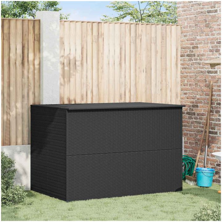 Dynbox 150x100x100 konstrotting svart vidaXL – bild 2