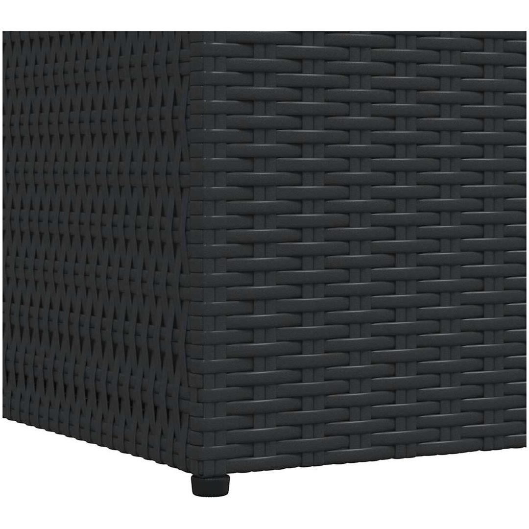 Dynbox 150x100x100 konstrotting svart vidaXL – bild 11