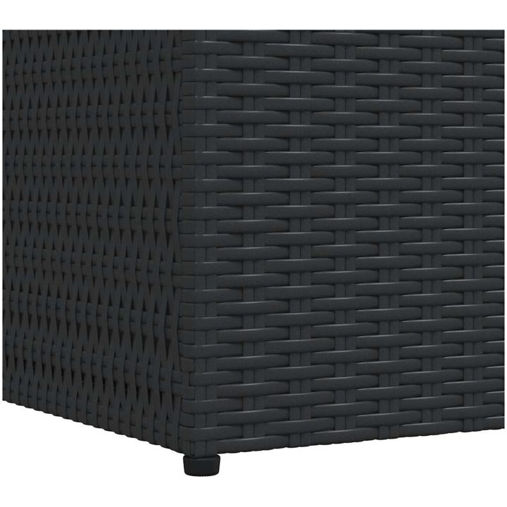 Dynbox 150x100x100 konstrotting svart vidaXL – bild 11