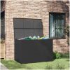 Dynbox 150x100x100 konstrotting svart vidaXL – miniatyr 3