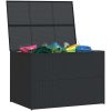 Dynbox 150x100x100 konstrotting svart vidaXL – miniatyr 4