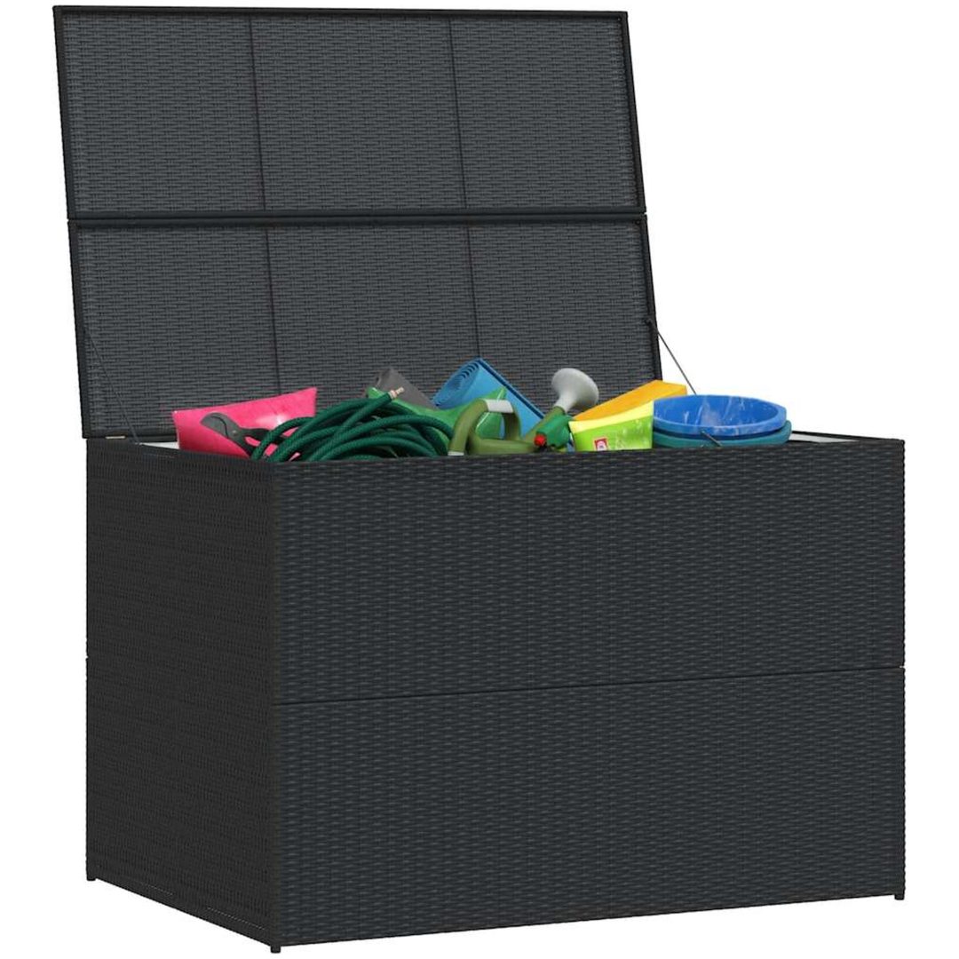 Dynbox 150x100x100 konstrotting svart vidaXL – bild 4