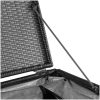 Dynbox 150x100x100 konstrotting svart vidaXL – miniatyr 6