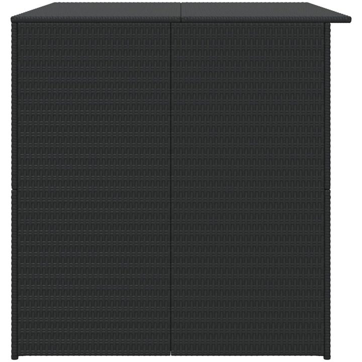 Dynbox 150x100x100 konstrotting svart vidaXL – bild 7