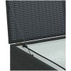 Dynbox 150x100x100 konstrotting svart vidaXL – miniatyr 9