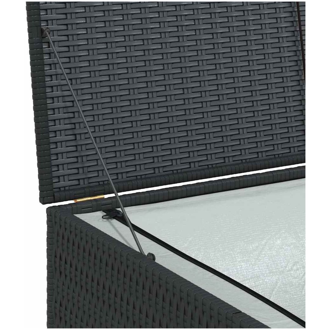 Dynbox 150x100x100 konstrotting svart vidaXL – bild 9