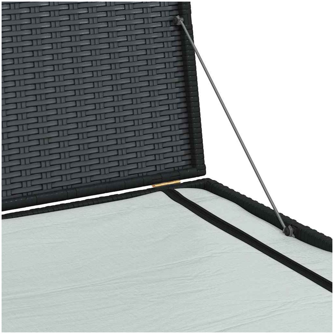 Dynbox 150x100x100 konstrotting svart vidaXL – bild 10