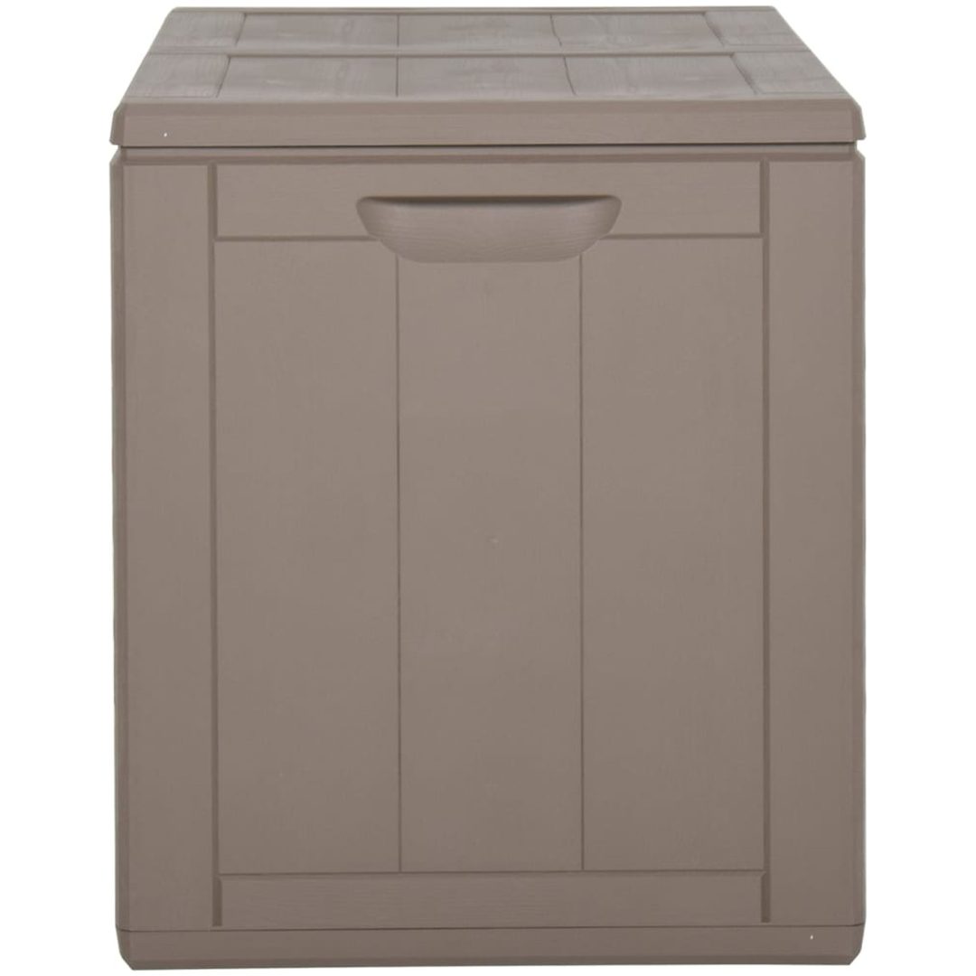 Dynbox 180 liter brun PP-träliknande vidaXL – bild 5