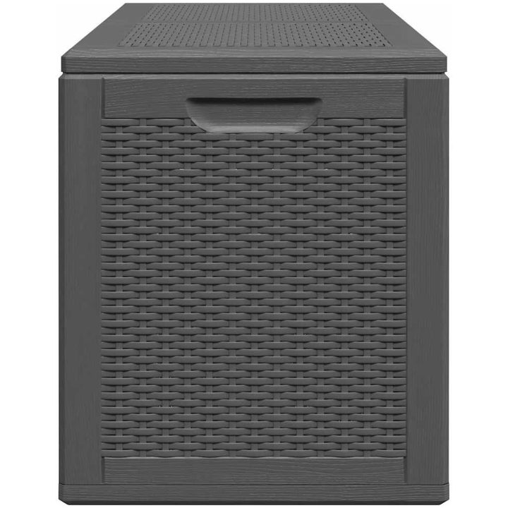 Dynbox 180 liter svart PP-rotting vidaXL – bild 5