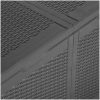 Dynbox 180 liter svart PP-rotting vidaXL – miniatyr 6