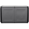 Dynbox 230 L mörkgrå och svart vidaXL 96 x 53 x 57 cm – miniatyr 4