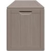 Dynbox 270 liter brun PP-träliknande vidaXL – miniatyr 5
