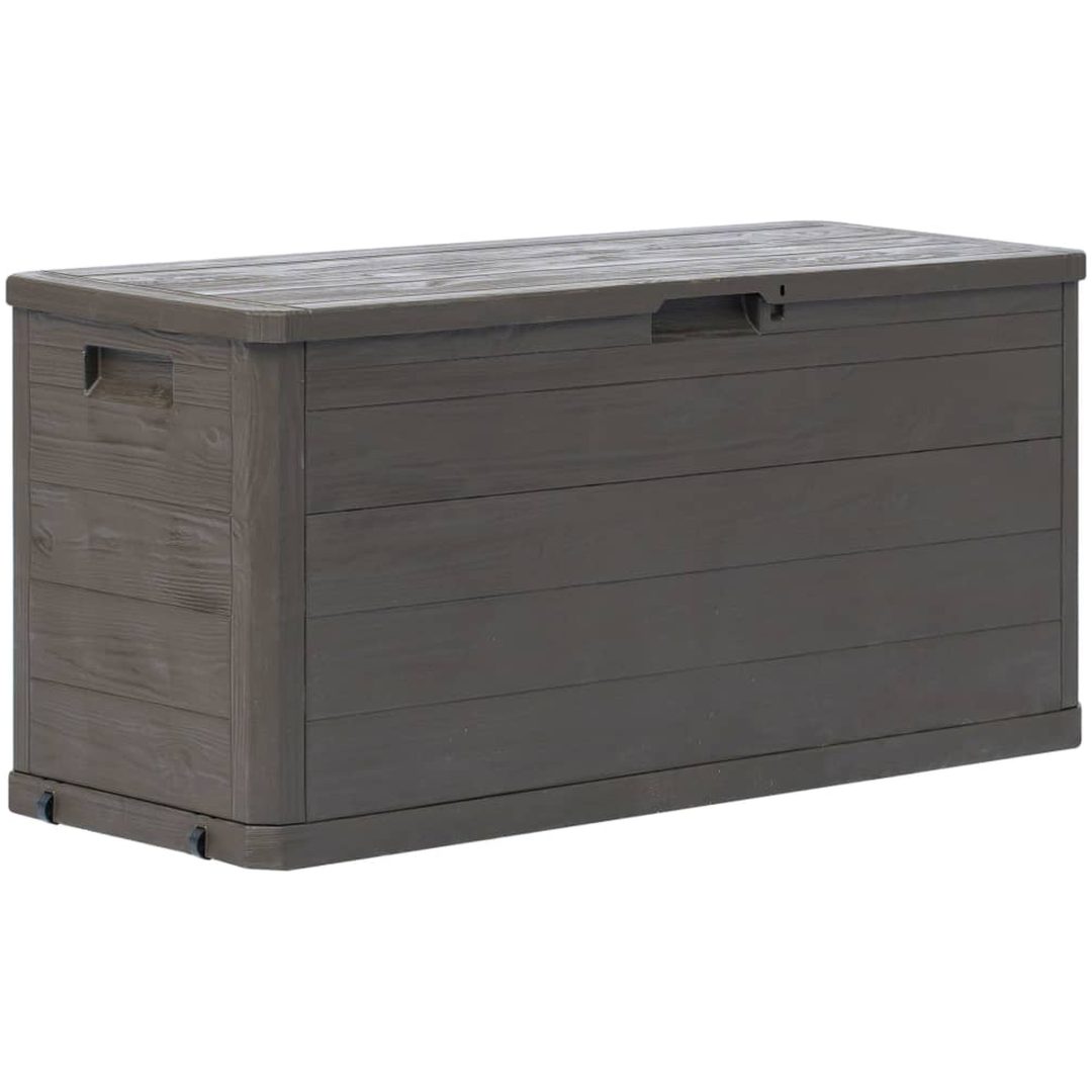 Dynbox 280 liter brun vidaXL – bild 2