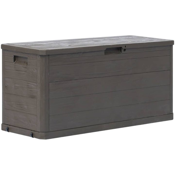 Dynbox 280 liter brun vidaXL – bild 2