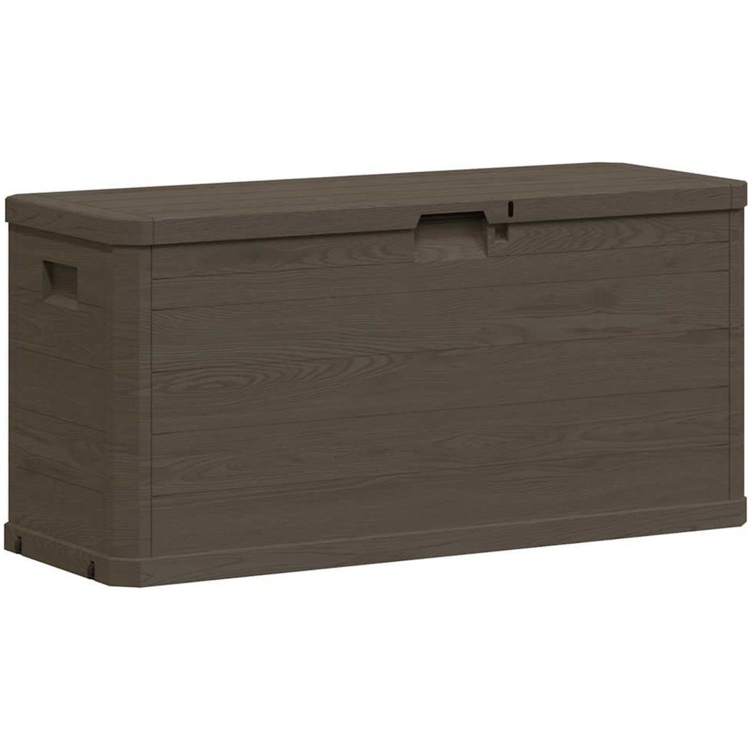 Dynbox 280 liter brun vidaXL – bild 3