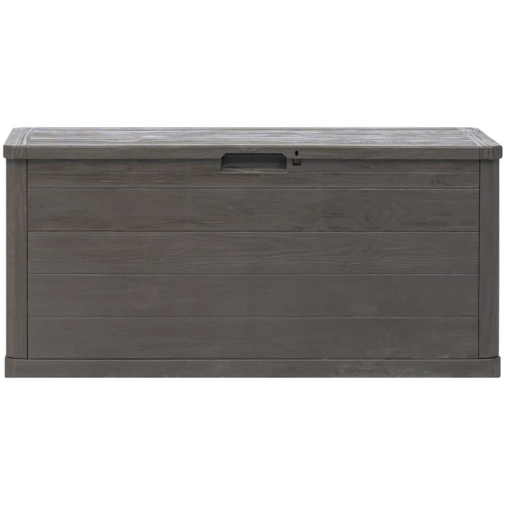 Dynbox 280 liter brun vidaXL – bild 4