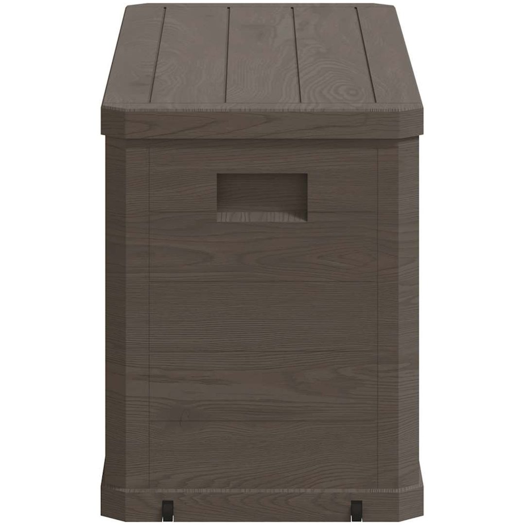 Dynbox 280 liter brun vidaXL – bild 5