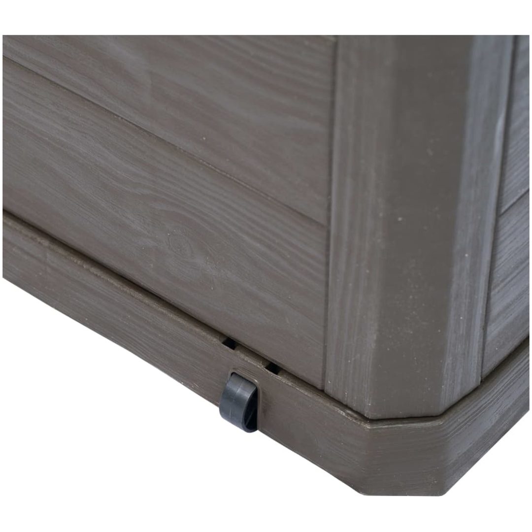 Dynbox 280 liter brun vidaXL – bild 6