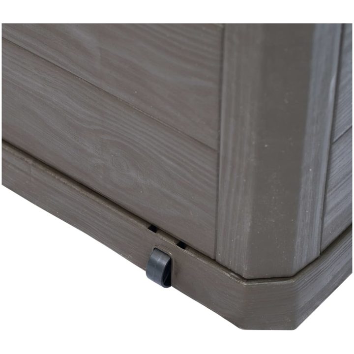 Dynbox 280 liter brun vidaXL – bild 6