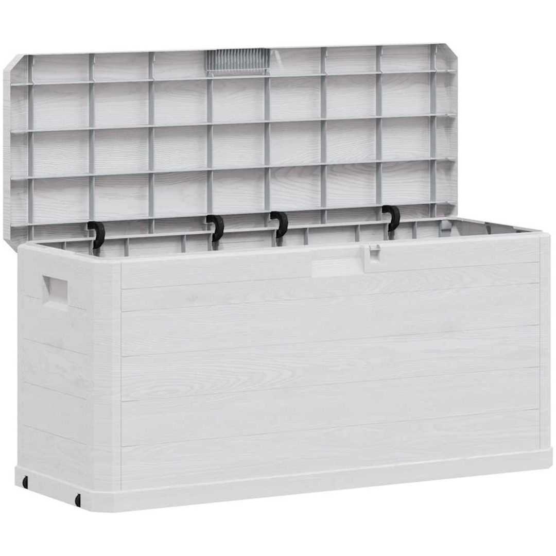 Dynbox 280 liter ljusgrå vidaXL – bild 2