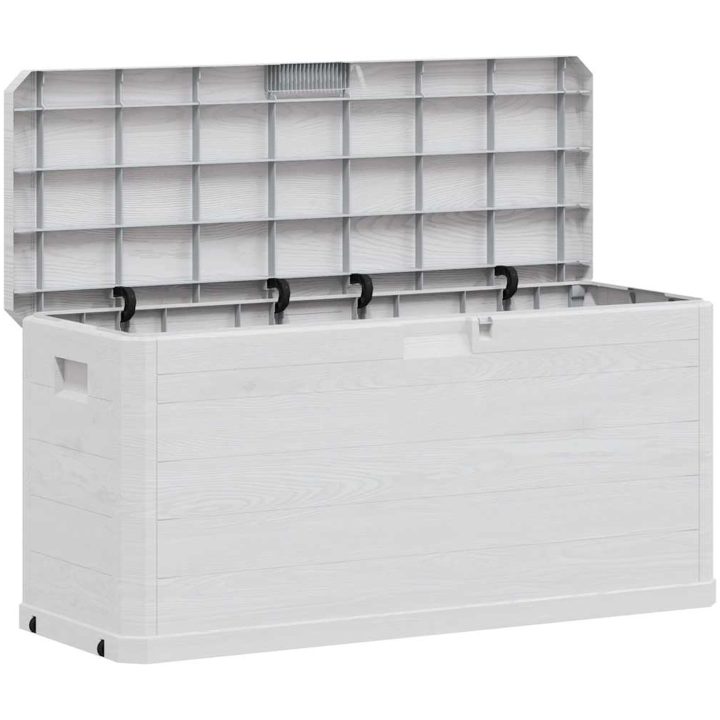 Dynbox 280 liter ljusgrå vidaXL – bild 2