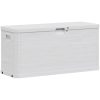 Dynbox 280 liter ljusgrå vidaXL – miniatyr 3