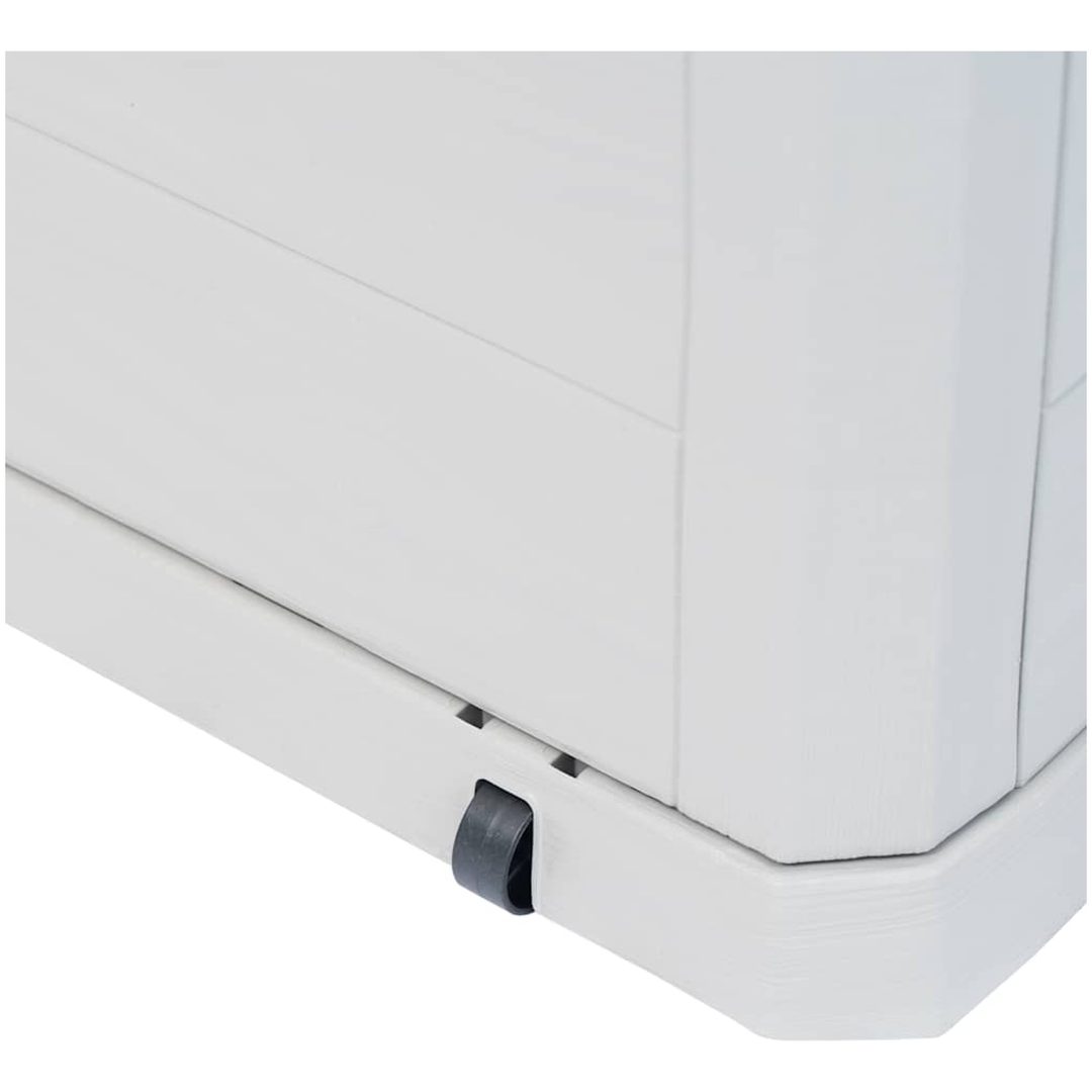 Dynbox 280 liter ljusgrå vidaXL – bild 8