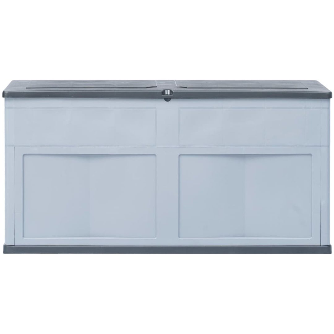 Dynbox 320 liter grå svart vidaXL – bild 3