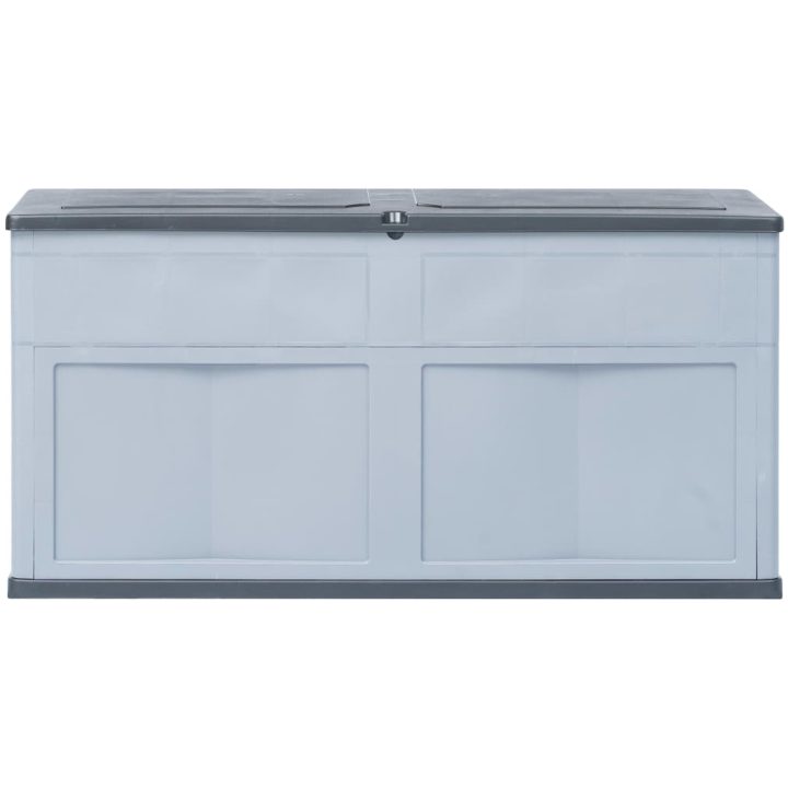 Dynbox 320 liter grå svart vidaXL – bild 3