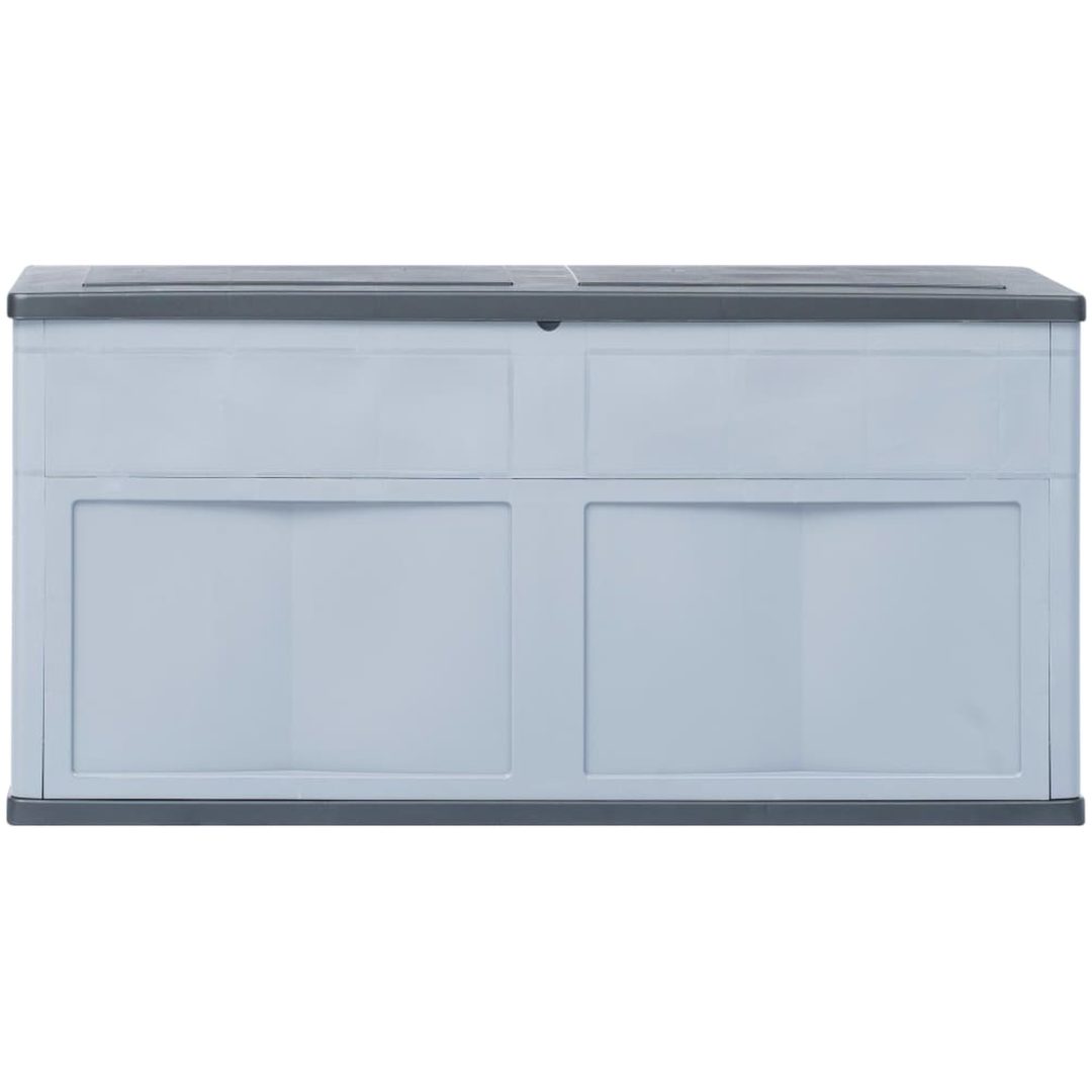 Dynbox 320 liter grå svart vidaXL – bild 4
