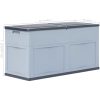 Dynbox 320 liter grå svart vidaXL – miniatyr 9