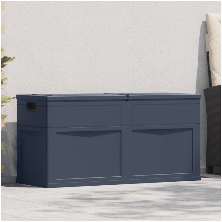 Dynbox 320 liter svart vidaXL – bild 2