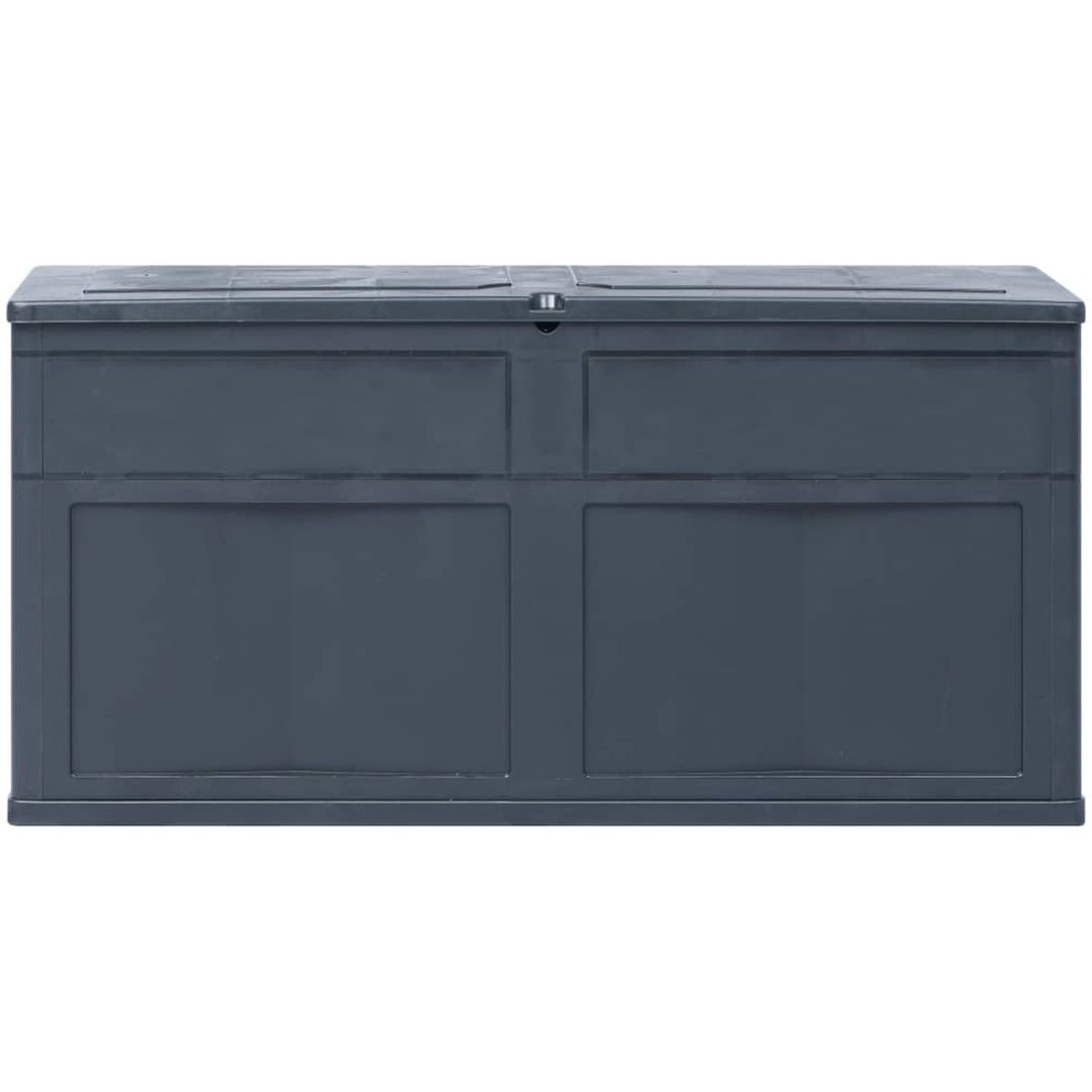 Dynbox 320 liter svart vidaXL – bild 3