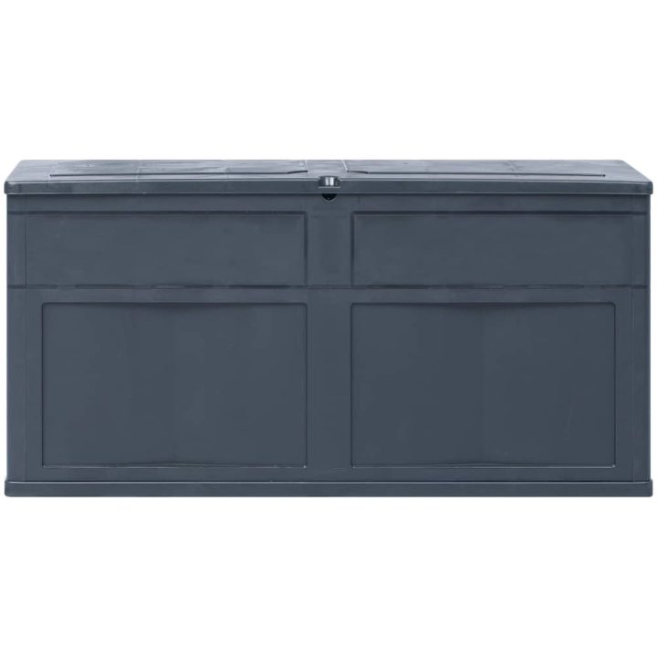 Dynbox 320 liter svart vidaXL – bild 3