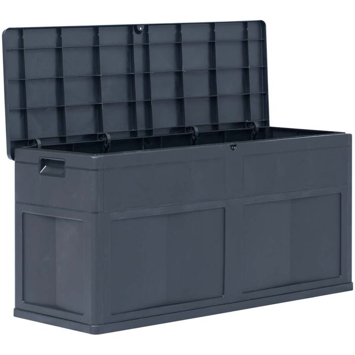Dynbox 320 liter svart vidaXL – bild 4