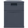 Dynbox 320 liter svart vidaXL – miniatyr 5