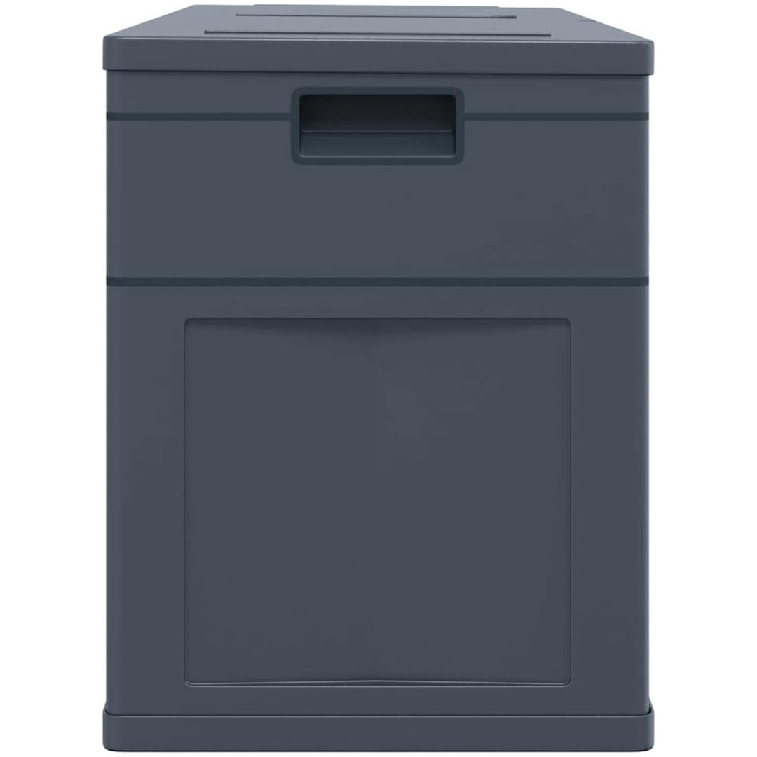 Dynbox 320 liter svart vidaXL – bild 5