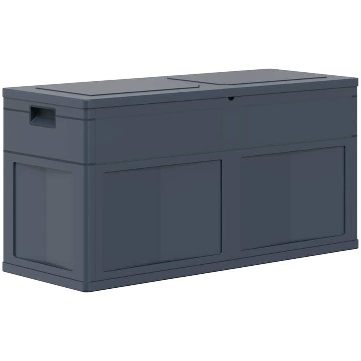 Dynbox 320 liter svart vidaXL – bild 6