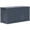 Dynbox 320 liter svart vidaXL – miniatyr 1