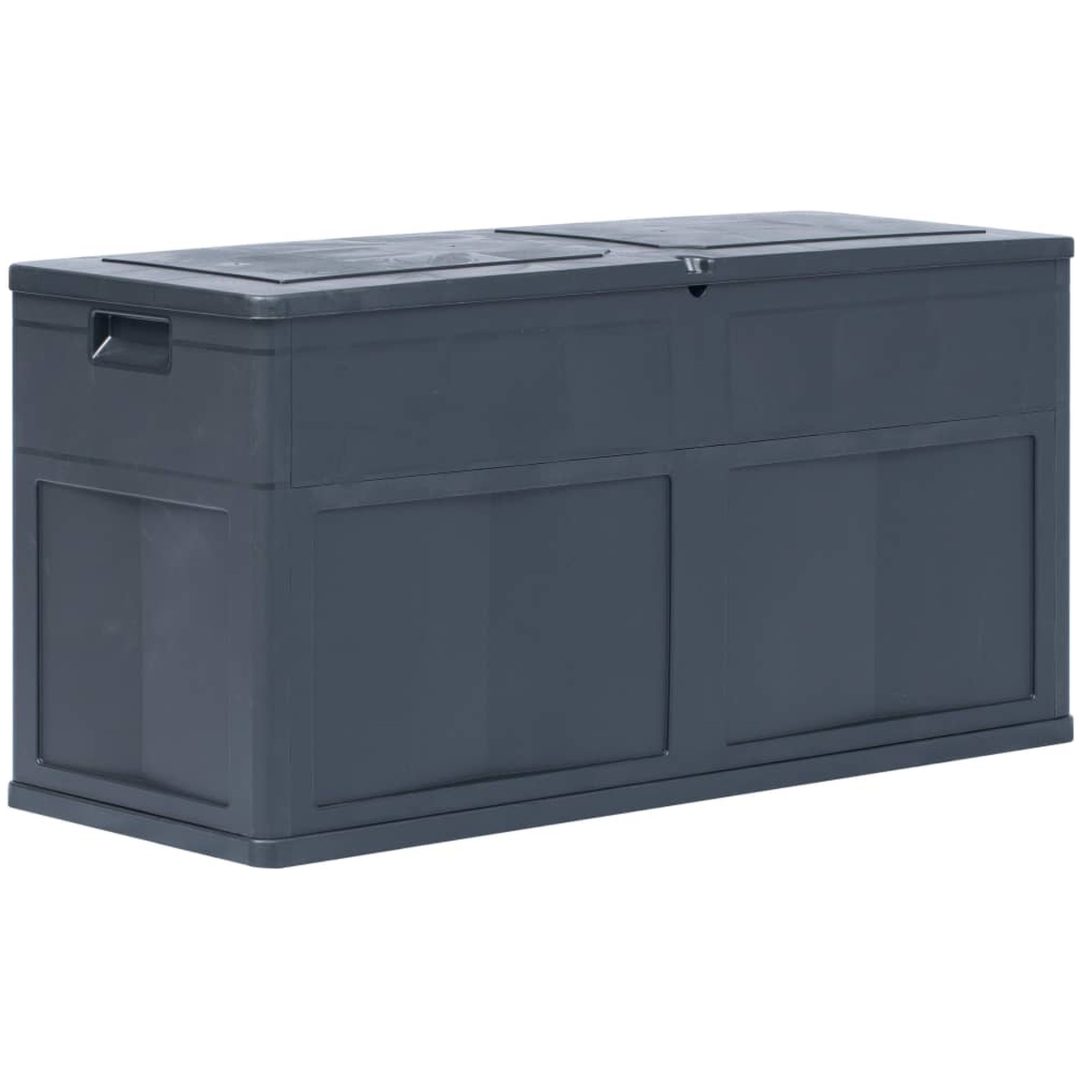 Dynbox 320 liter svart vidaXL