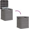 Dynbox 90 L brun vidaXL – miniatyr 7