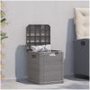 Dynbox 90 L brun vidaXL – miniatyr 1