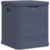 Dynbox 90 liter antracit vidaXL – miniatyr 6