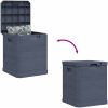 Dynbox 90 liter antracit vidaXL – miniatyr 7