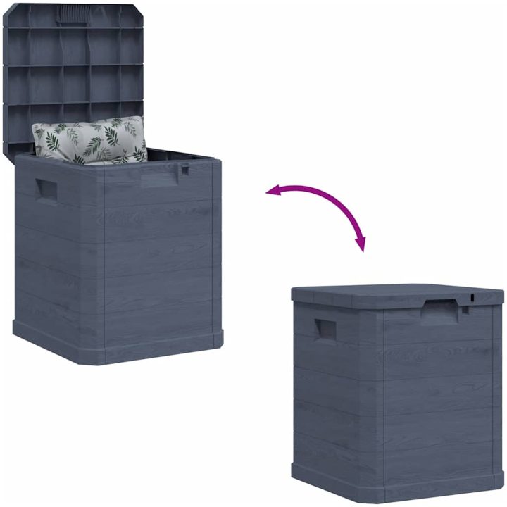 Dynbox 90 liter antracit vidaXL – bild 7